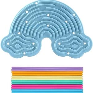 Colorful Rainbow Silicone Kids Toy sensory toy